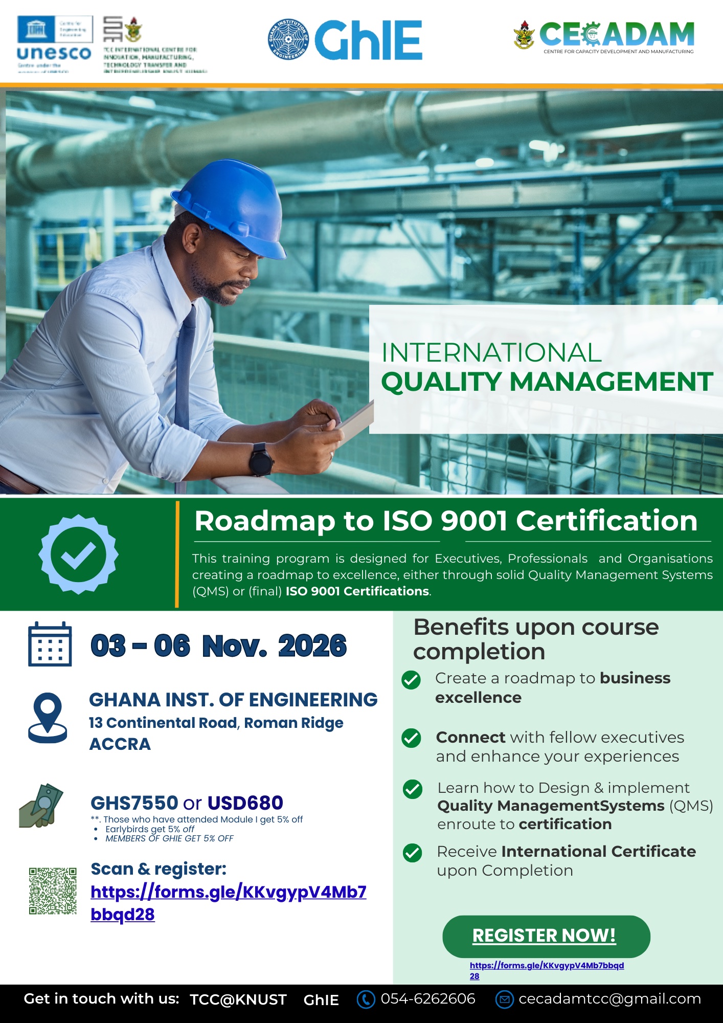 November Training Flyer